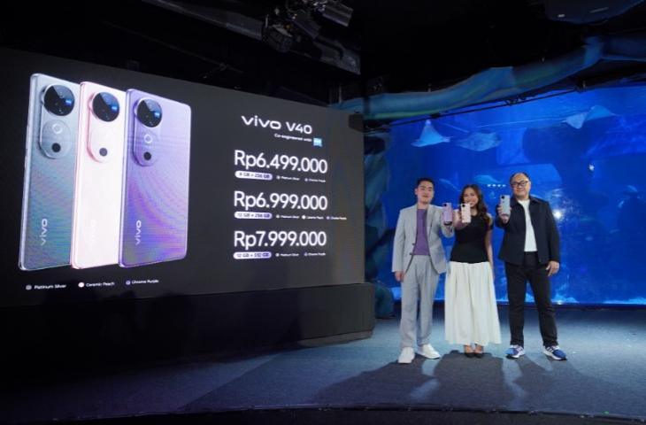 Vivo V40. [Vivo Indonesia]